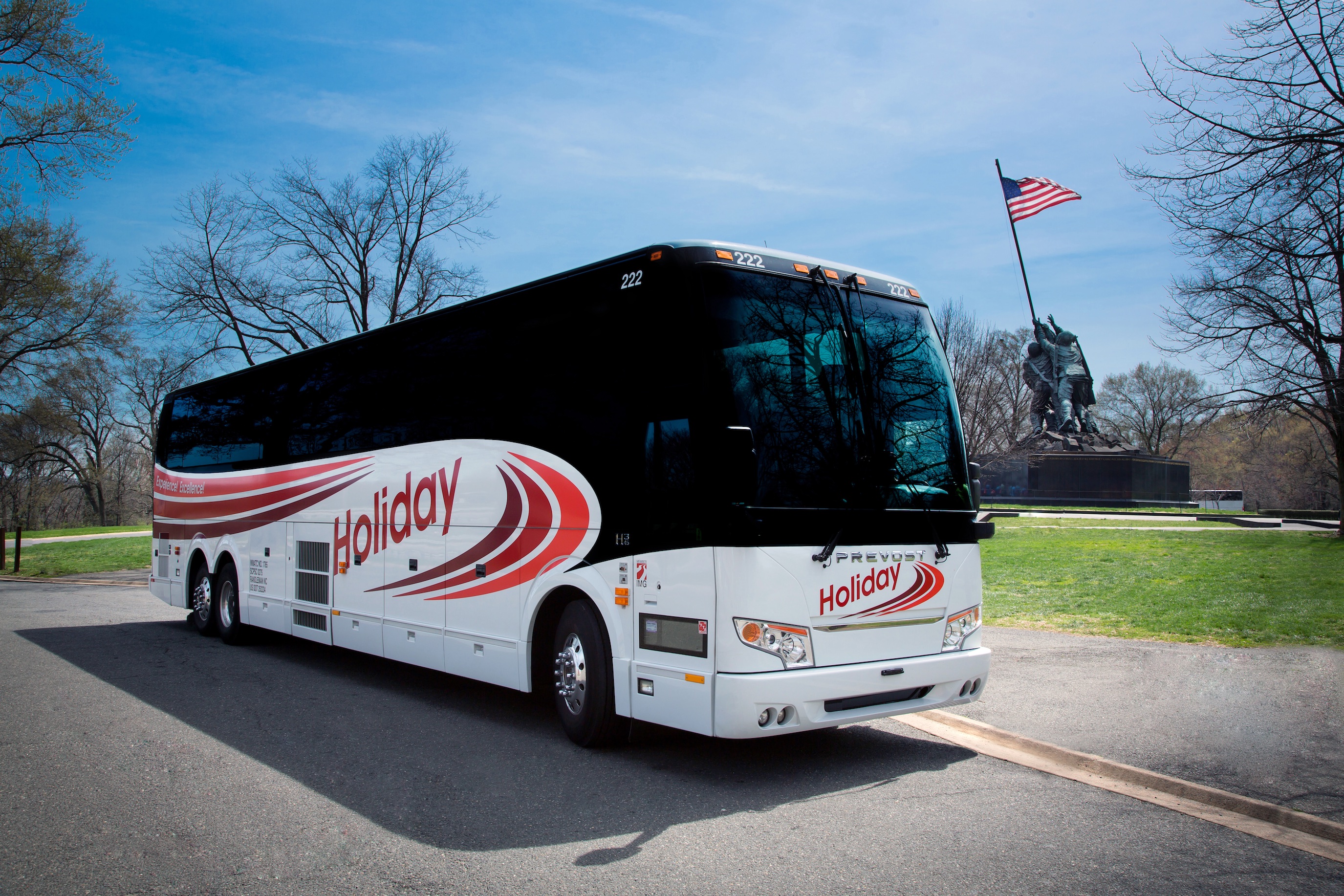 holiday bus tours nc